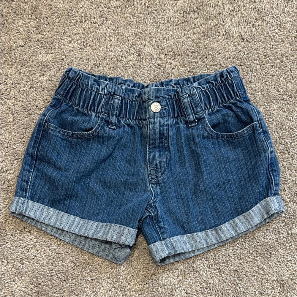 Denim Blue Kids Shorts